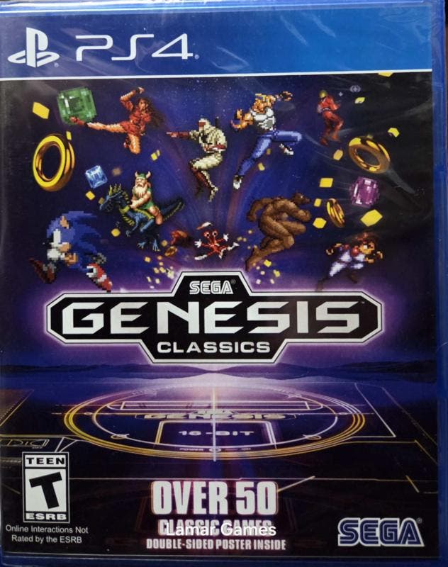 Sega Genesis Classics (ps4 nieuw), Spelcomputers en Games, Games | Sega, Nieuw, Ophalen of Verzenden