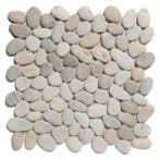 Wand & Vloer Mozaïek Tegels Factory Riviersteen Beige - M.., Nieuw, Ophalen of Verzenden, 20 tot 40 cm, 10 m² of meer