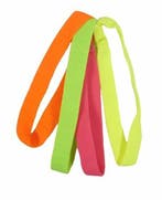 Haarband Sport 2cm - Jersey Elastiek - Neon - Geel Groen, Nieuw