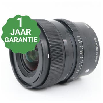 Sigma 20mm f/2 DG DN Contemporary Sony FE, Verzenden, Gebruikt