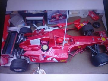 Kyosho 1:8 - Modelbouwdoos - Ferrari F1 2004 RC Modell -, Nieuw