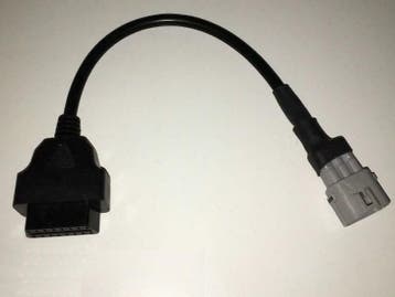 Suzuki motorbike 6 pin naar 16 pin verloopkabel – adapter  N, Ophalen of Verzenden