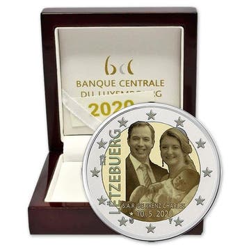 Luxemburg 2 Euro Prins Charles 2020 Proof, Verzenden