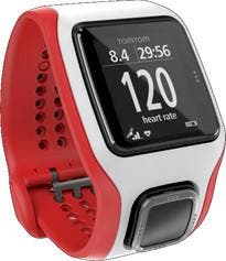 TomTom Multi-sport Cardio wit rood, Verzenden, Zo goed als nieuw