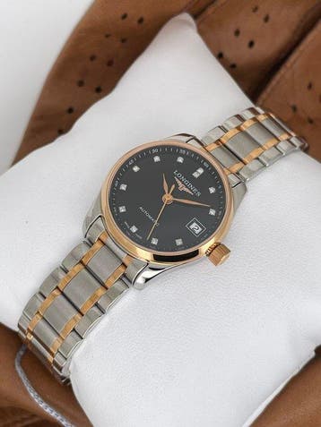 Longines - Master Collection Date Diamonds Automatic Lady -