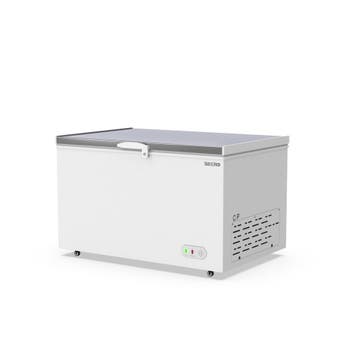 Sibero 450L Vrieskist Wit/RVS -18°C/-24°C 1270x765x840mm RVS, Ophalen of Verzenden, Nieuw in verpakking, Koelen en Vriezen