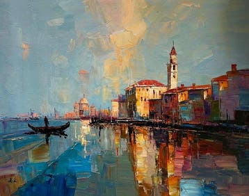 Andrea Loria (1963) - Laguna specchio
