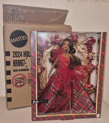 Mattel - Barbiepop Barbie holiday 2024 ispanic sigillata