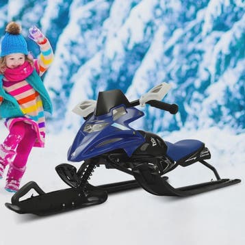 Stuurbare Sneeuwscooter Slee voor Kinderen - 80kg Belastbaar, Verzenden, Nieuw