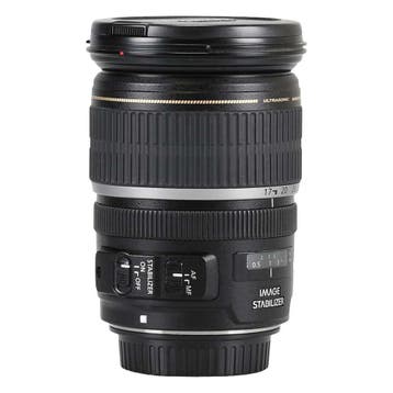 Canon EF-S 17-55mm f/2.8 IS USM met garantie, Gebruikt, Canon, Ophalen of Verzenden, Standaardlens