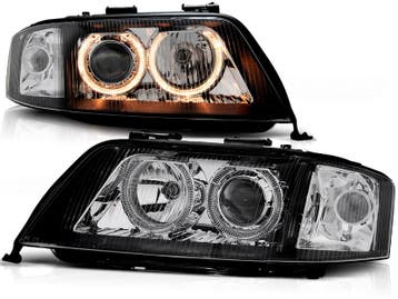 Koplampen Audi A6 4B 97-01 XENON zwart, Ophalen of Verzenden, Nieuw