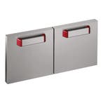 Diamond Deurenset | OPTIMA 700 | RVS | 2 Deuren 700 mm, Ophalen of Verzenden, Nieuw in verpakking