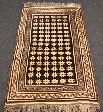 Afghan - Vloerkleed - 208 cm - 117 cm - tapijt, Nieuw