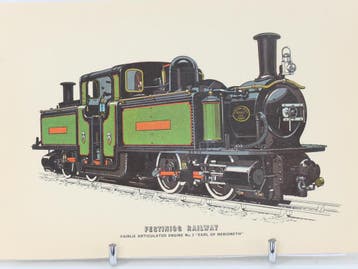 Set van 3 UK steam locos (e 1:1, Spoorwegen 1:1), Ophalen of Verzenden, Gebruikt