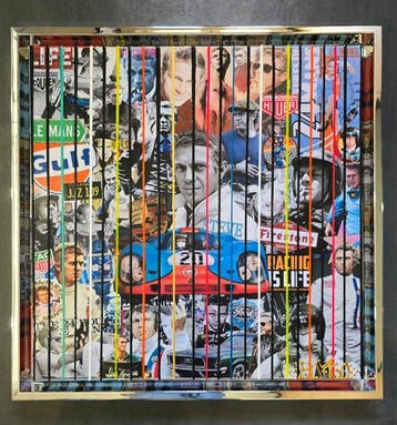 Elmago - Steve mc queen porsche legend 5(New), Antiek en Kunst