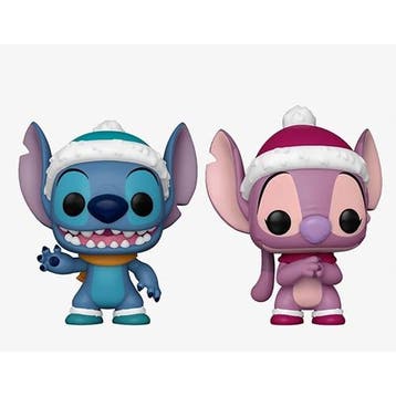 Funko Pop! 2-Pack: Lilo & Stitch - Winter Stitch & Angel, Verzenden, Nieuw