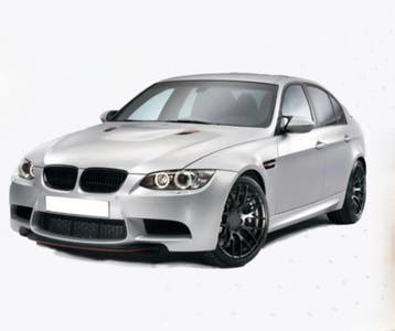 BMW 3-Serie E90 M3-stijl bodykit 4-uitlaat+sideskirts 05-08, Nieuw, Voor, BMW, Bumper