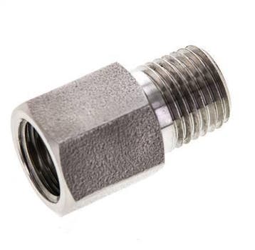 1/4 NPT x 1/4 NPT M/F RVS Extension 345 Bar - Hydrauliek, Verzenden, Nieuw