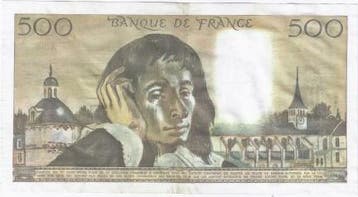 France Frankreich Pick 156 500 Francs Pascal 07/06/1979 A..., Verzenden