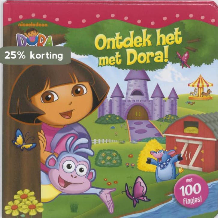Ontdek het met Dora / Dora 9789089416001, Boeken, Kinderboeken | Kleuters, Gelezen, Verzenden
