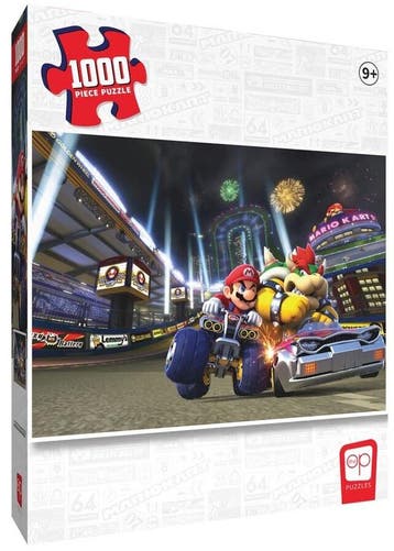 Mario Kart Light up the Night Puzzel (1000 stukjes) |, Verzenden, Nieuw