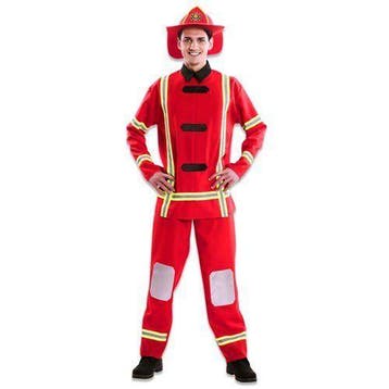 Brandweer kostuum, Verzenden, Nieuw, Feestartikel