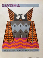 Depero Fortunato - Savona Litografia Originale 1938