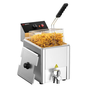 GGM Gastro | Frituurpan - 8 liter - 3,25 kW - mechanische |, Verzenden, Nieuw