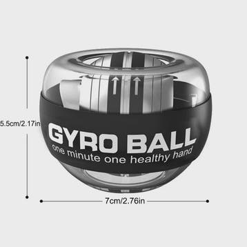 Gyro Ball Krachttrainer - Pols- en Onderarmtrainer met Auto-, Verzenden, Nieuw