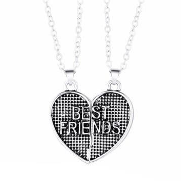 Fako Bijoux - Vriendschapsketting - BFF Ketting - Hart, Sieraden, Tassen en Uiterlijk, Kettingen, Verzenden, Nieuw