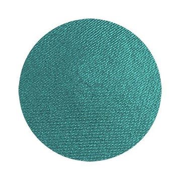 Superstar schmink waterbasis pauw groen shimmer (45gr), Verzenden, Nieuw, Feestartikel
