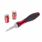 Benson Precisie ratelschroevendraaier - 14 bits - ergonom..., Doe-het-zelf en Verbouw, Gereedschap | Handgereedschap, Ophalen of Verzenden