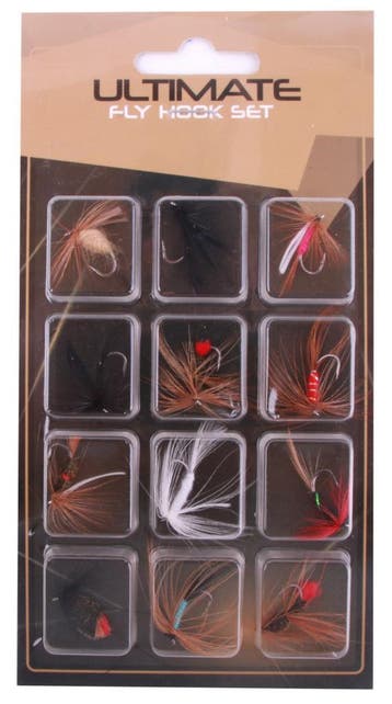 Ultimate Fly Set, 12 kunstvliegen!, Verzenden, Nieuw, Overige typen