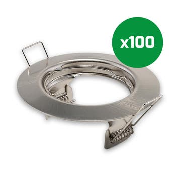 Ledisons LED-spot armatuur Pocco RVS-look, Ophalen of Verzenden, Nieuw