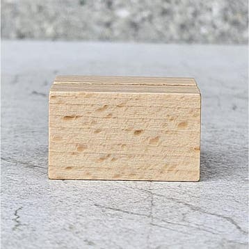 HOCHO Kaartenhouder – Beukenhout – 34x30x20 mm – Mini, Huis en Inrichting, Ophalen of Verzenden, Nieuw
