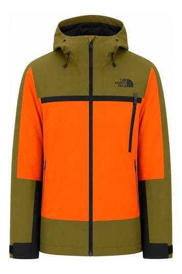 The North Face Jas in maat L Oranje, Kleding | Heren, Jassen | Winter, Verzenden, Zo goed als nieuw, Overige kleuren, The North Face