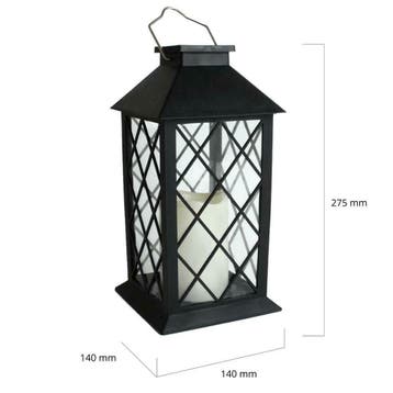 Solar LED Lantaarn Candle II, Zonne-energie, Kunststof, Verzenden, Nieuw