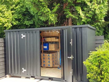 Tuinhuis / schuur/ demontabele zelfbouwcontainer / op=op, Tuin en Terras, Tuinhuizen, Ophalen, 250 tot 500 cm, Schuur, Nieuw