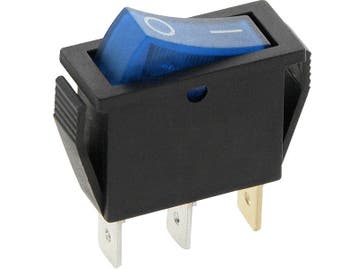 Schakelaar - blauw - 12 volt - 20A - verlicht, Hobby en Vrije tijd, Elektronica-componenten, Ophalen of Verzenden, Nieuw