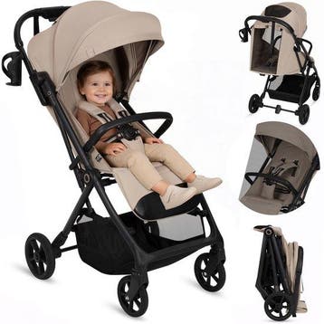 Lionelo Tansi Buggy – GravelTech Wielen – Inklapbaar Aut, Verzenden, Nieuw