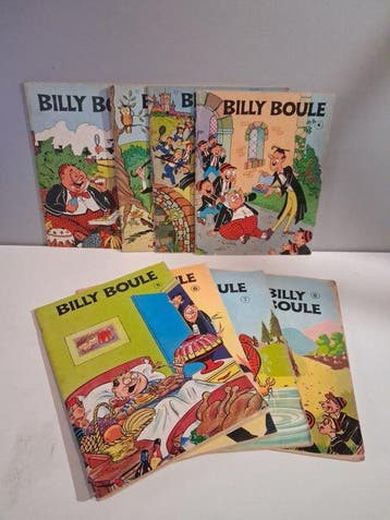 Billy Boule T1 à T8 - Série complète - 8x B - 8 Album -, Nieuw