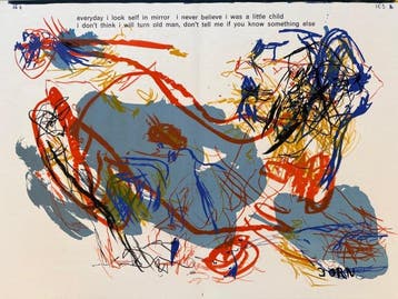 Asger Jorn (1914-1973) - 2 x Untitled (from the One Cent