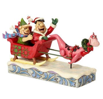 Jim Shore - Figuur - Flintstones Collection - Enesco 4058331, Nieuw in verpakking