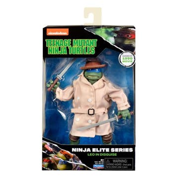 Teenage Mutant Ninja Turtles Ninja Elite Series Leo in Di..., Kinderen en Baby's, Speelgoed | Actiefiguren, Verzenden, Zo goed als nieuw