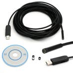 10 meter USB endoscoop Ø 7 mm met LED, Doe-het-zelf en Verbouw, Ophalen of Verzenden, Nieuw