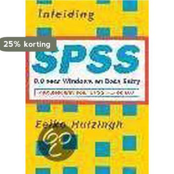 Inleiding SPSS 9.0 voor Windows - E. Huizingh 9789052612393, Verzenden, Gelezen, E. Huizingh