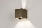 Rietveld Wandlampen - Bruin, Brons - Brons, Aluminium, Verzenden, Nieuw