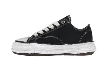 Maison Mihara Yasuhiro Peterson 23 OG Sole Canvas Low Black, Nieuw