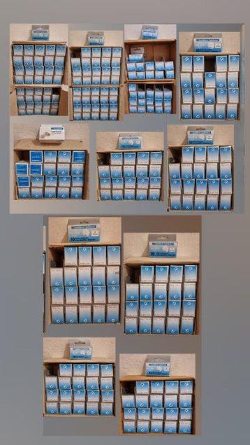 Wereld. Lotto capsule Leuchtturm per monete e medaglie