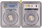 Koningin Wilhelmina 25 cent 1894 MS63 PCGS (pop 6/5), Verzenden, Zilver, 25 cent, Koningin Wilhelmina